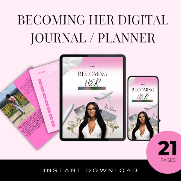 Becoming HER digital planner-Journal