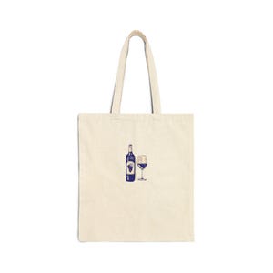Weinliebhaber Baumwoll-Einkaufstasche - Perfekt für jeden Anlass, umweltfreundlich, Geschenke für Wein-Enthusiasten, Lebensmitteleinkauf, Veranstaltungen