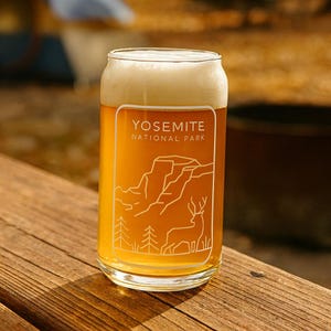 National Park Beer Glass - Yosemite