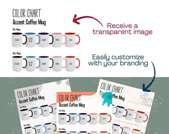 Accent Coffee Mug Color Chart | Showcase the Various Product