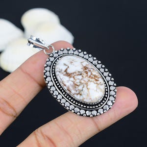 Sterling Silver Wild Horse Pendant: Handmade 925 Western Jewelry