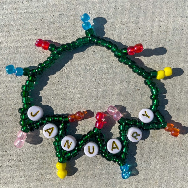 Lover “Lights up til January” Friendship Bracelet