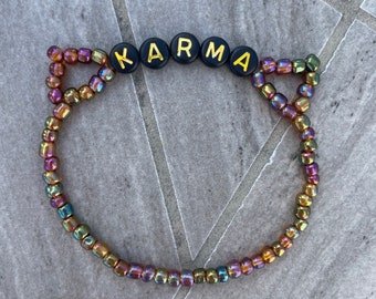 Karma is a Cat ~ Friendship Bracelet