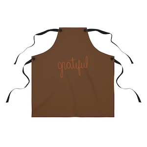 Thanksgiving Grateful Apron