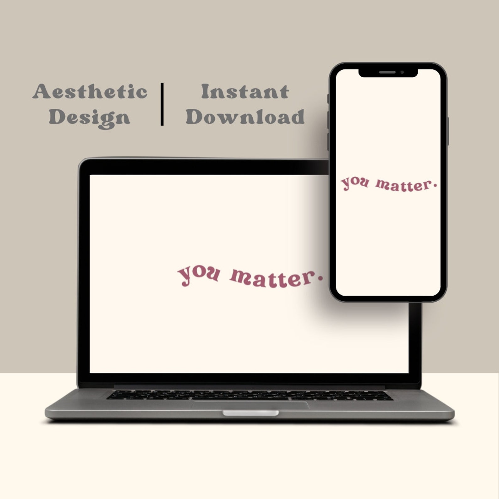 Set of 12 Retro Style Aesthetic Phone and Laptop Wallpaper | High