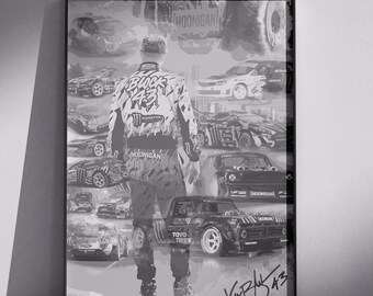 Ken Block Tribute Poster | Digitaldownload | Premium Quality - Etsy