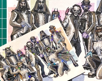 The Ghang Mini-print and Sticker