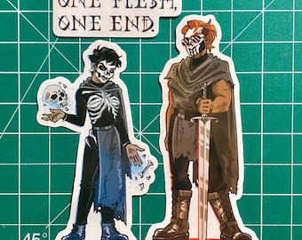 Lesbian Necromacer Stickers