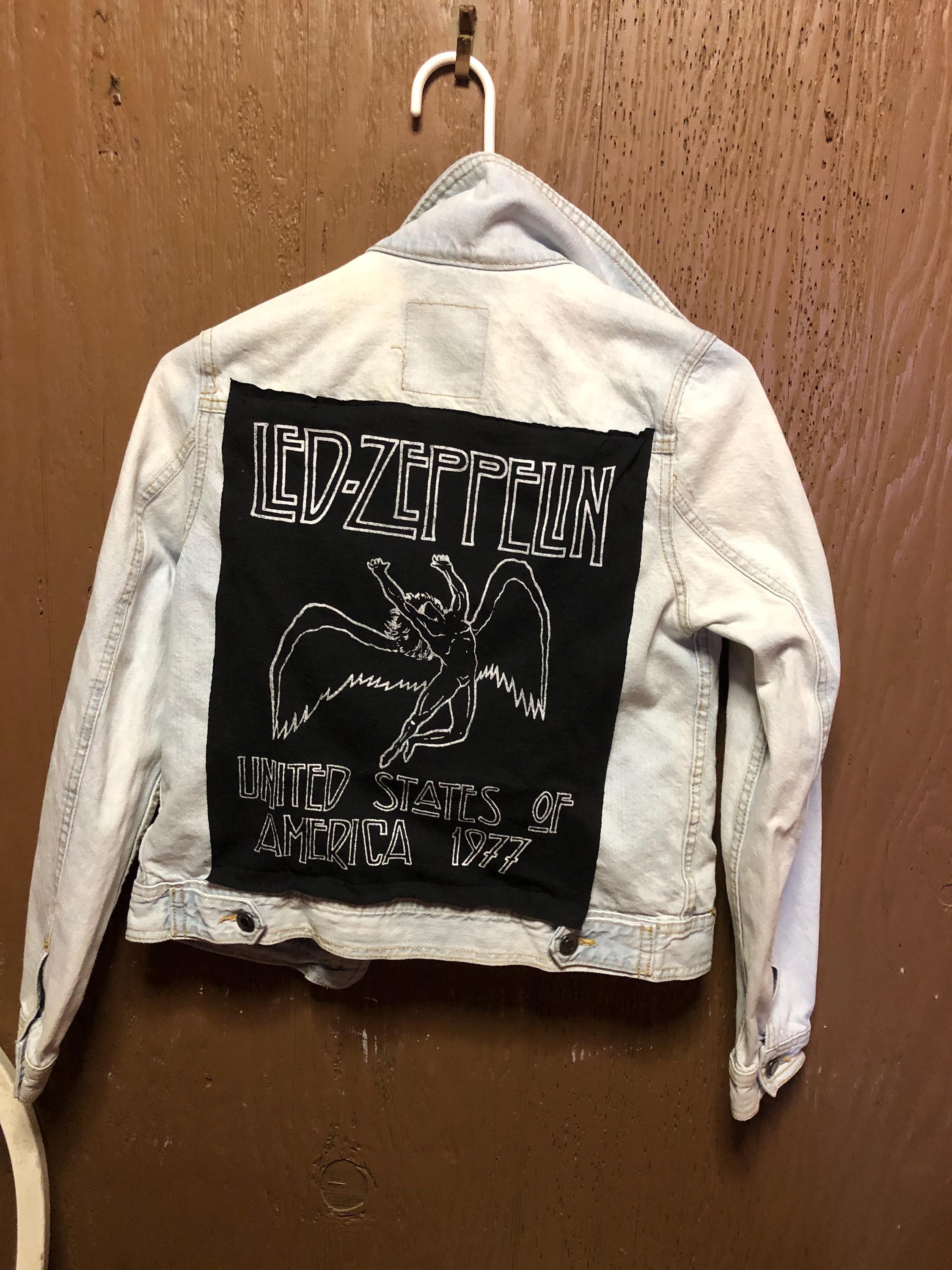 Led Zeppelin Jacket - Etsy