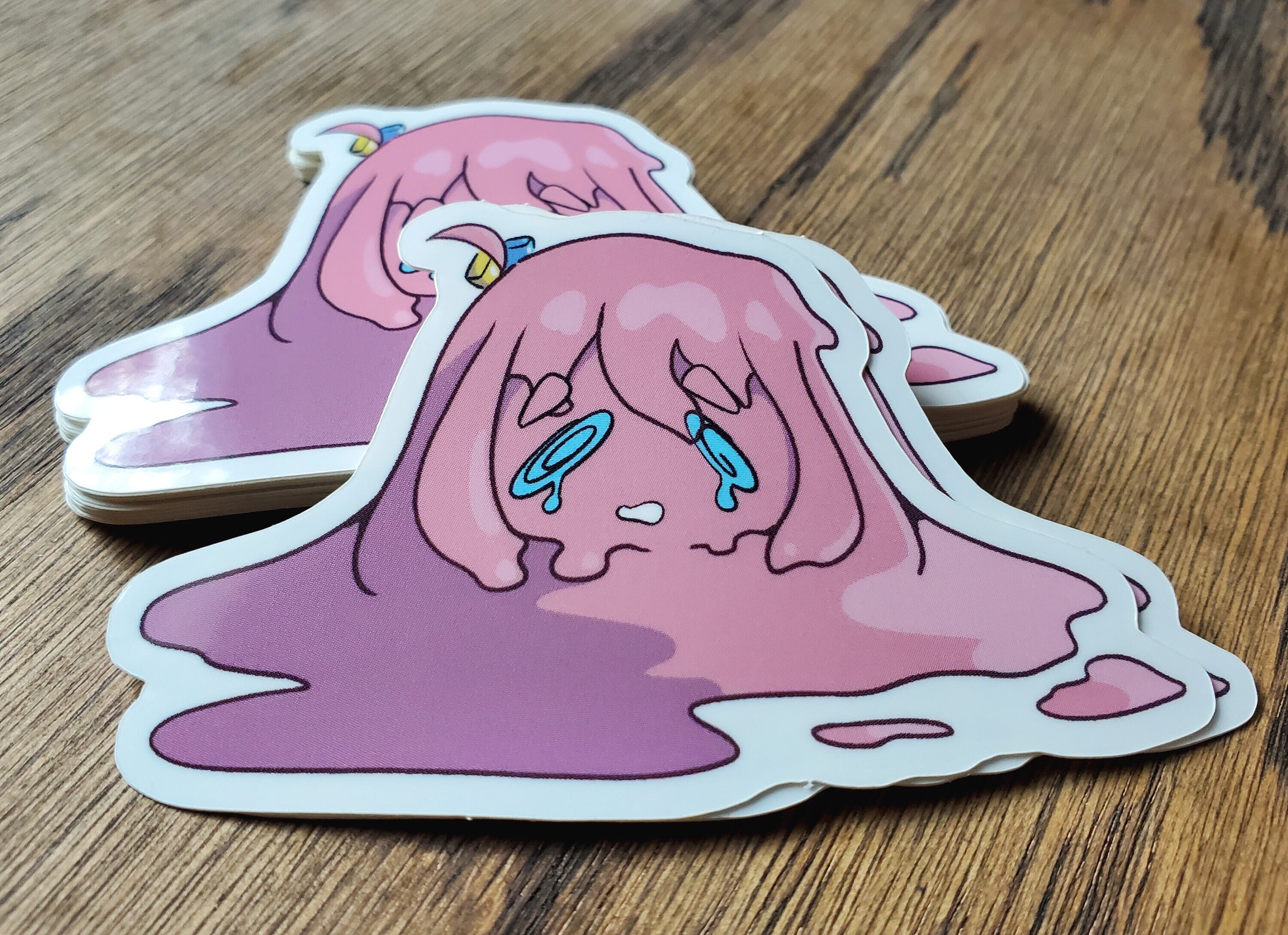 Bocchi the Rock Vinyl Sticker Hitori Gotou Slime Chibi -  Portugal