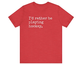 Hockey T-Shirt, Hockey Player Gifts, Hockey Shirt, Ice Hockey Shirt, Youth Hockey Shirt, Gameday Shirt, Hockey Gifts, Hockey Team Gifts