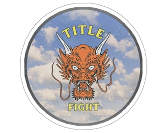Title Fight - Band Merch - Kiss-Cut Stickers