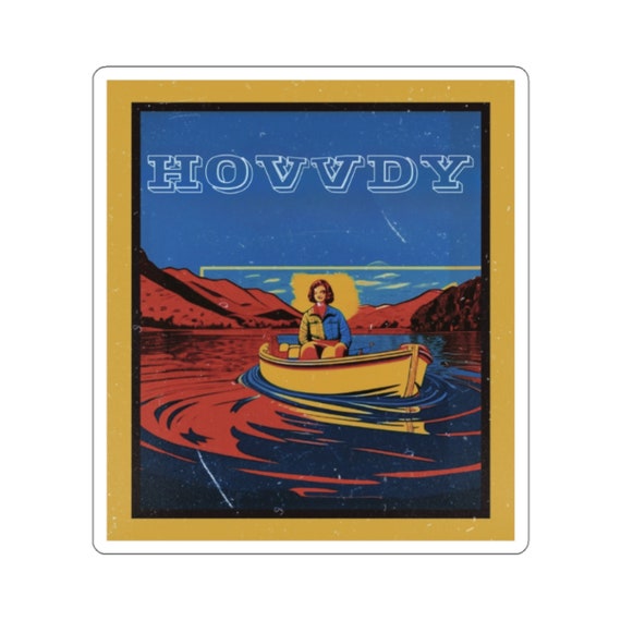 Blue Star Boats Kiss-Cut Stickers by Retro Boater Blue Star Boats Kiss-Cut Stickers by Retro Boater