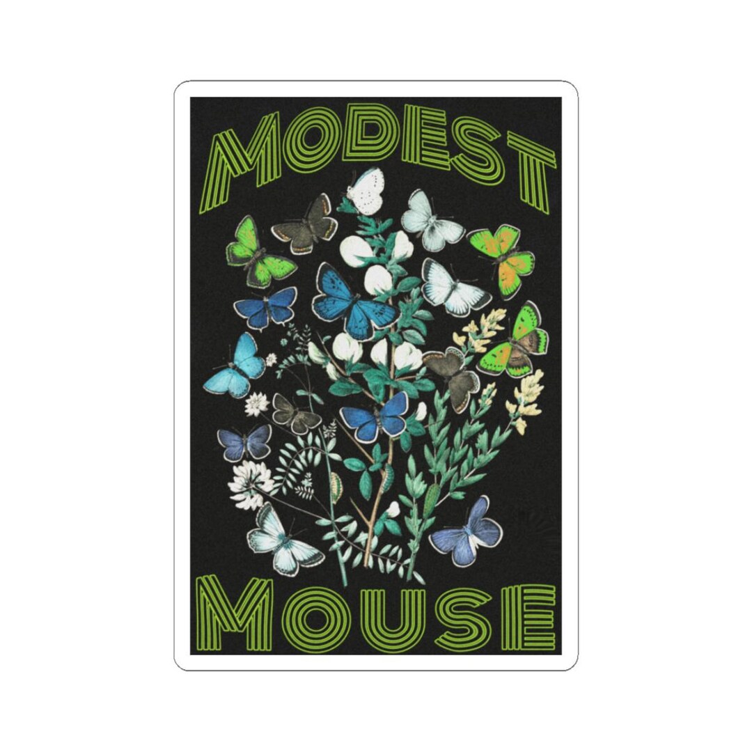 Modest Mouse Fan Made - Band Merch - Kiss-cut Stickers - Etsy