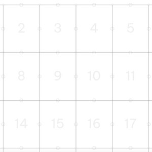 May include: A grid with 18 numbered squares. The squares are numbered 1 through 18.
