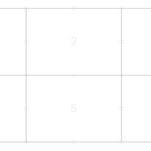 May include: A blank grid with six squares, numbered 1 through 6.