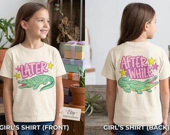 Later Gator Alligator Summer Comfort Colors® Shirt, After A While Crocodile Beach Vacation Tee, Funny Retro Summer Graphic