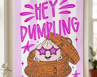Hey Dumpling PNG SVG , Funny Dumpling Design, Retro Striped Dumpling PNG, Preppy Bao png, Cute Dim Sum Clipart, Food Lover, Instant Download