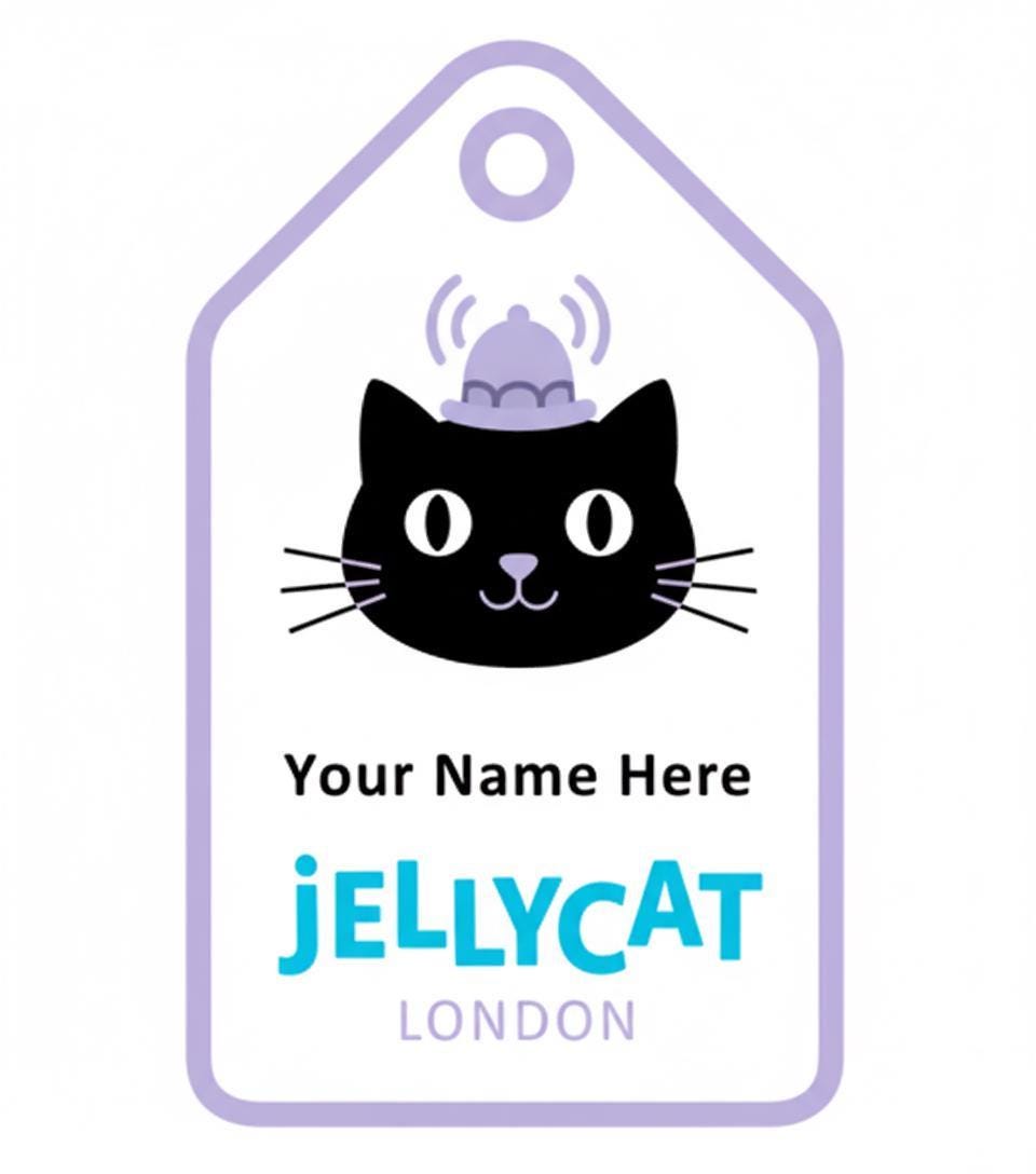 Custom Jellycat Tag PNG Bundle | Personalized Digital Tags for