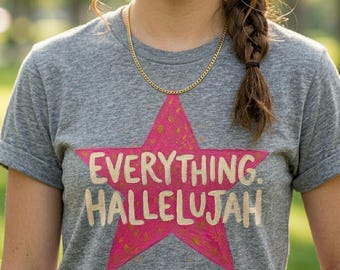 Everything Hallelujah PNG SVG Bundle, Viral Summer Jesus Mama WWJD , Preppy Color Trendy Graphic Tee Design, Christian Sublimation Download
