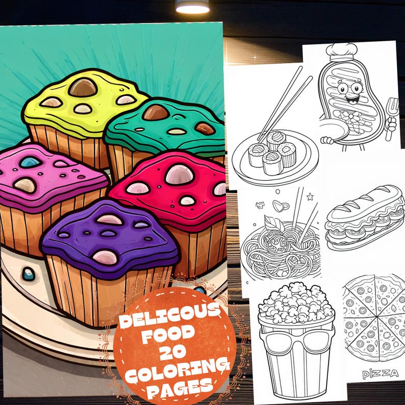 Foods Coloring Pages for Kids - Il 794xN.6372708485 Cc6k 