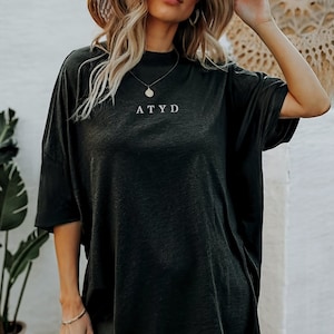 ATYD embroidered All the young dudes fanfic gift idea Marauders fanfiction Short-Sleeve T-Shirt