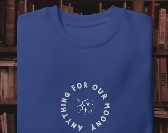 ATYD Embroidered Sweatshirt: Moony, Marauders Era, Fanfiction Gift