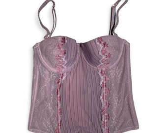 vintage Italian pink corset