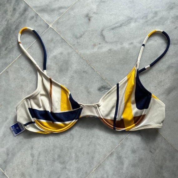 1990s yellow La perla bikini top  *new with tags