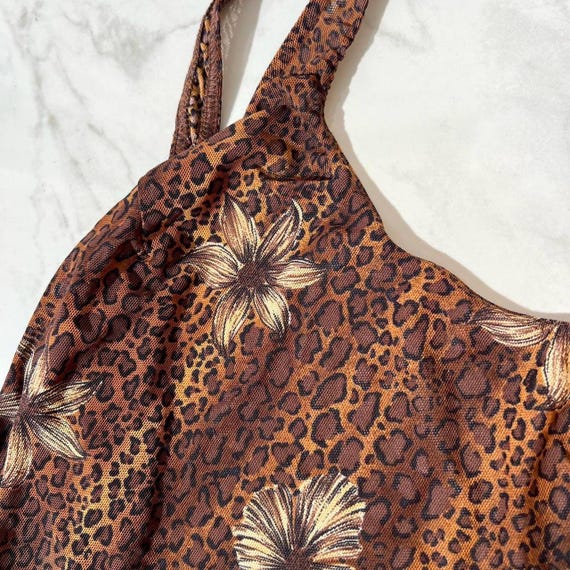 Vintage Spanish Leopard bathing suit