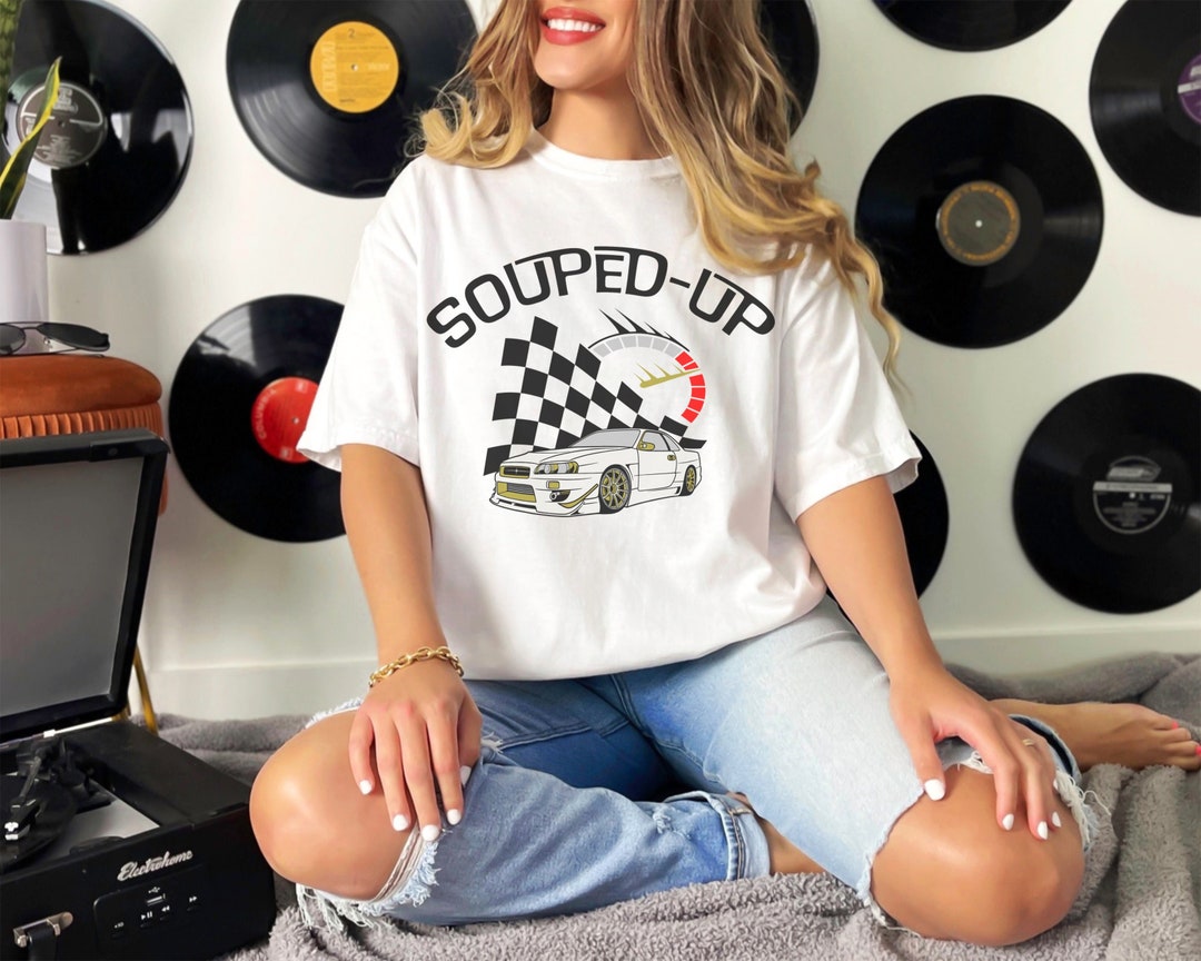 Racing Graphic Tee, JDM Cars T-shirt, Comfort Colors Oversized Shirt ...