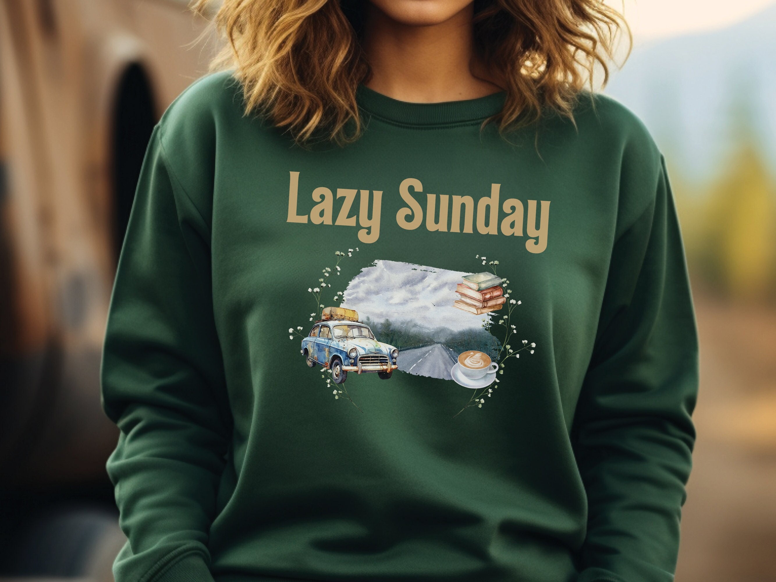 Lazy top sunday sweater