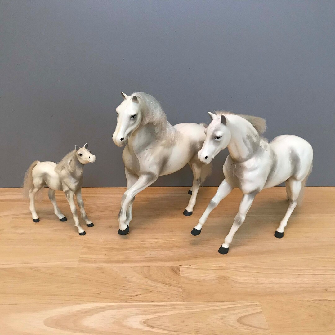 Arabian Horse Family Vintage Blue Ribbon HG Toys 1988 - Etsy