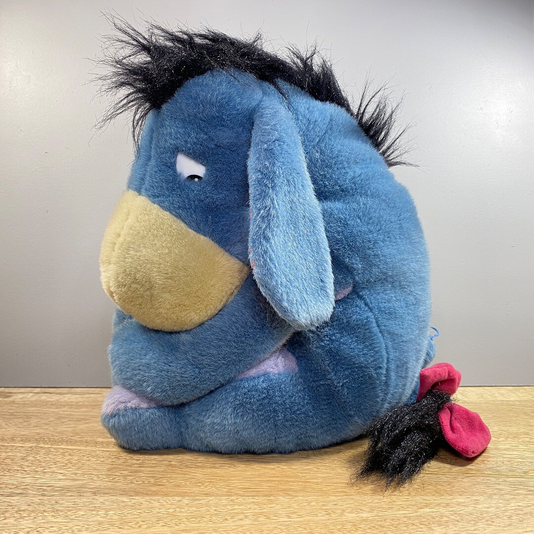Disney's Eeyore Plush From Winnie the Pooh Vintage 1990s - Etsy