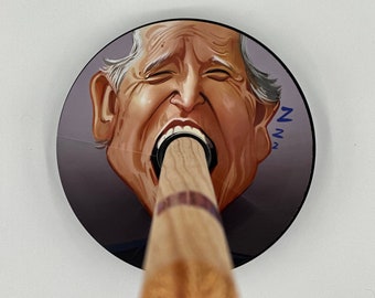 Sleepy Joe Biden Plunger - Funny Gag Gift for Adults, Novelty Item, White Elephant, Birthday Gift, Joke, Secret Santa, Bathroom Toilet Humor