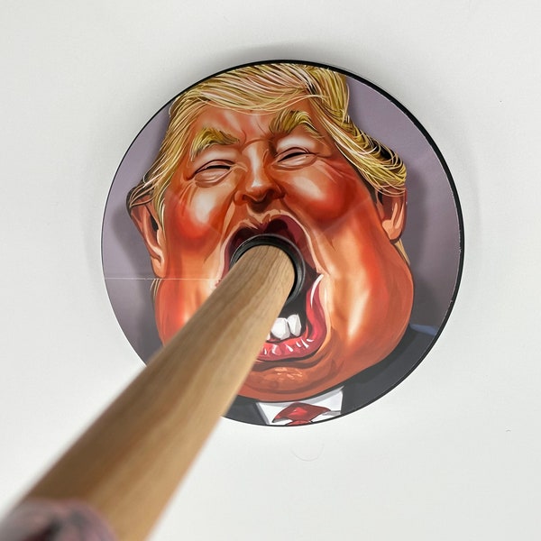 Trump Plunger - Funny Gag Gift for Adults, Novelty Item, White Elephant, Birthday Gifts, Joke, Secret Santa, Bathroom Toilet Humor