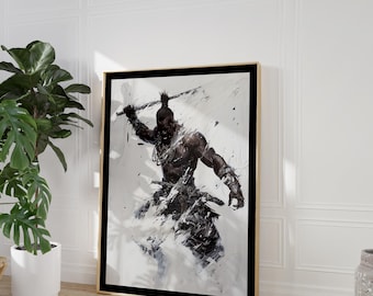 Santeria Ogun Art: Yoruba Warrior Deity Printable (Digital Download)