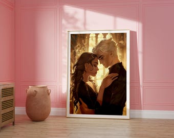 Stampa artistica di Dramione: Fantasy Romance da nemici ad amanti (qualità museale)