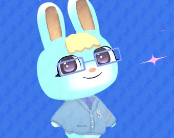 Impresión fotográfica de Sasha / Arte de fan de Animal Crossing