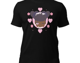 Camiseta ecológica unisex llena de amor / Moda kawaii / Camiseta con gráficos de anime