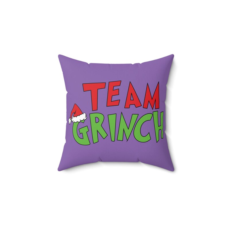 The Grinch Pillow Collection Etsy