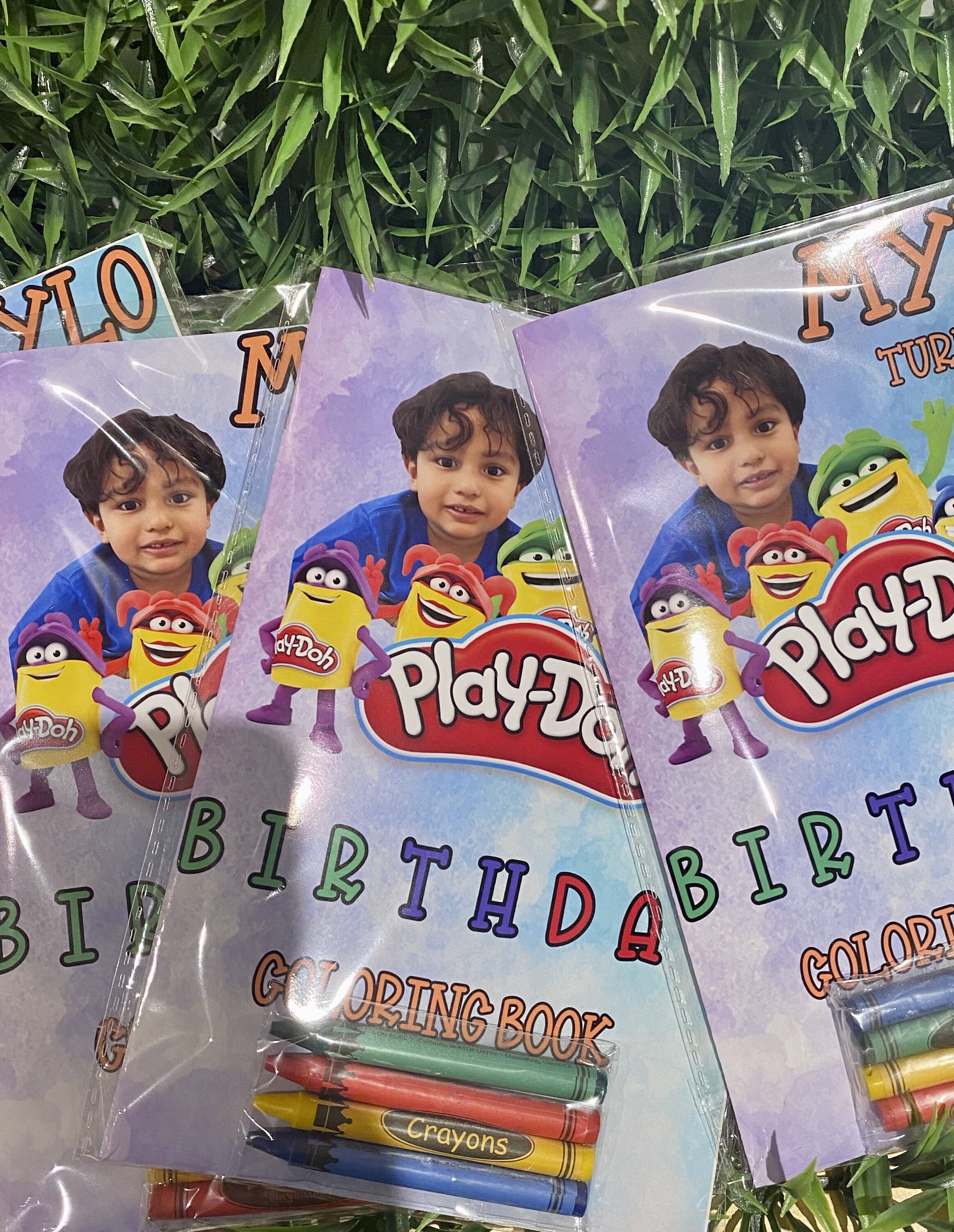 Custom Coloring Book Party Favor Etsy