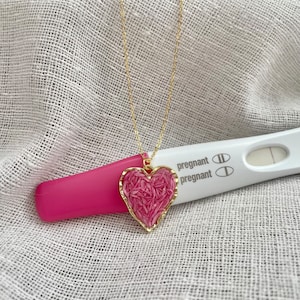 Pregnancy Cap Keepsake Necklace, Pregnancy Test Jewelry, Ultrasound Keepsake, IVF Memory Necklace, Gift for Mum to Be, Miscarriage Gift