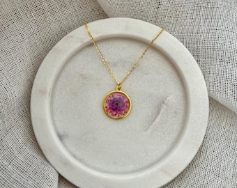 Miskraam aandenken sieraden - zwangerschapstest dop ketting - IVF-herdenkingscadeau - zwangerschapstest sieraden - aangepaste vergeet-mij-niet-ketting