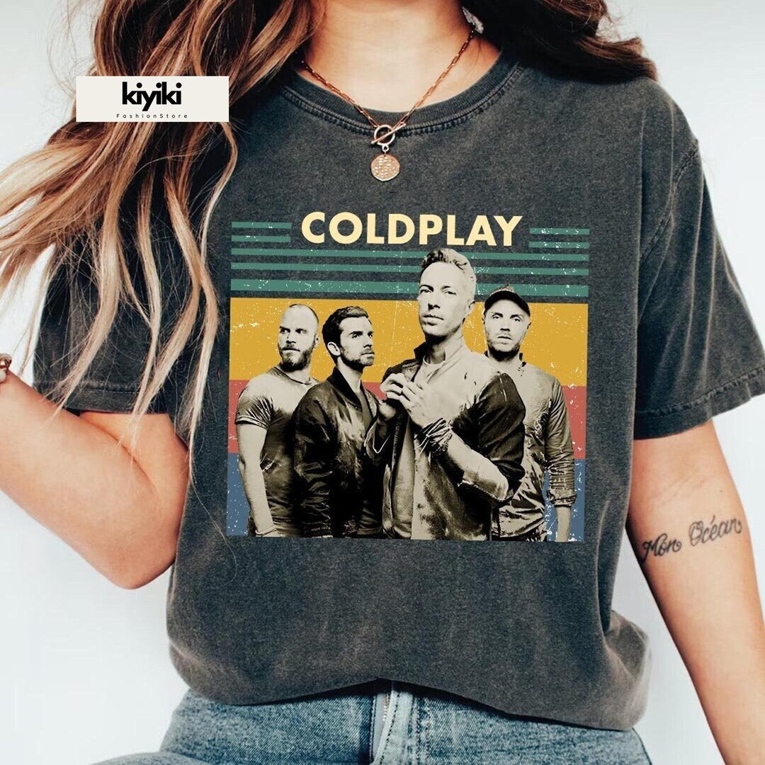 Coldplay Music Band Shirt Music of the Spheres Tour 2023 2024 Etsy