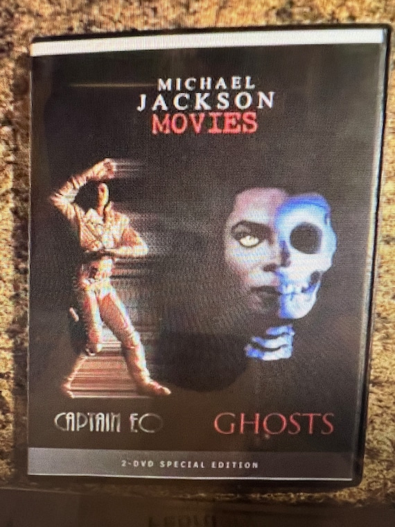 Michael Jackson 2 Dvd Ghosts and Captain EO - Etsy Denmark