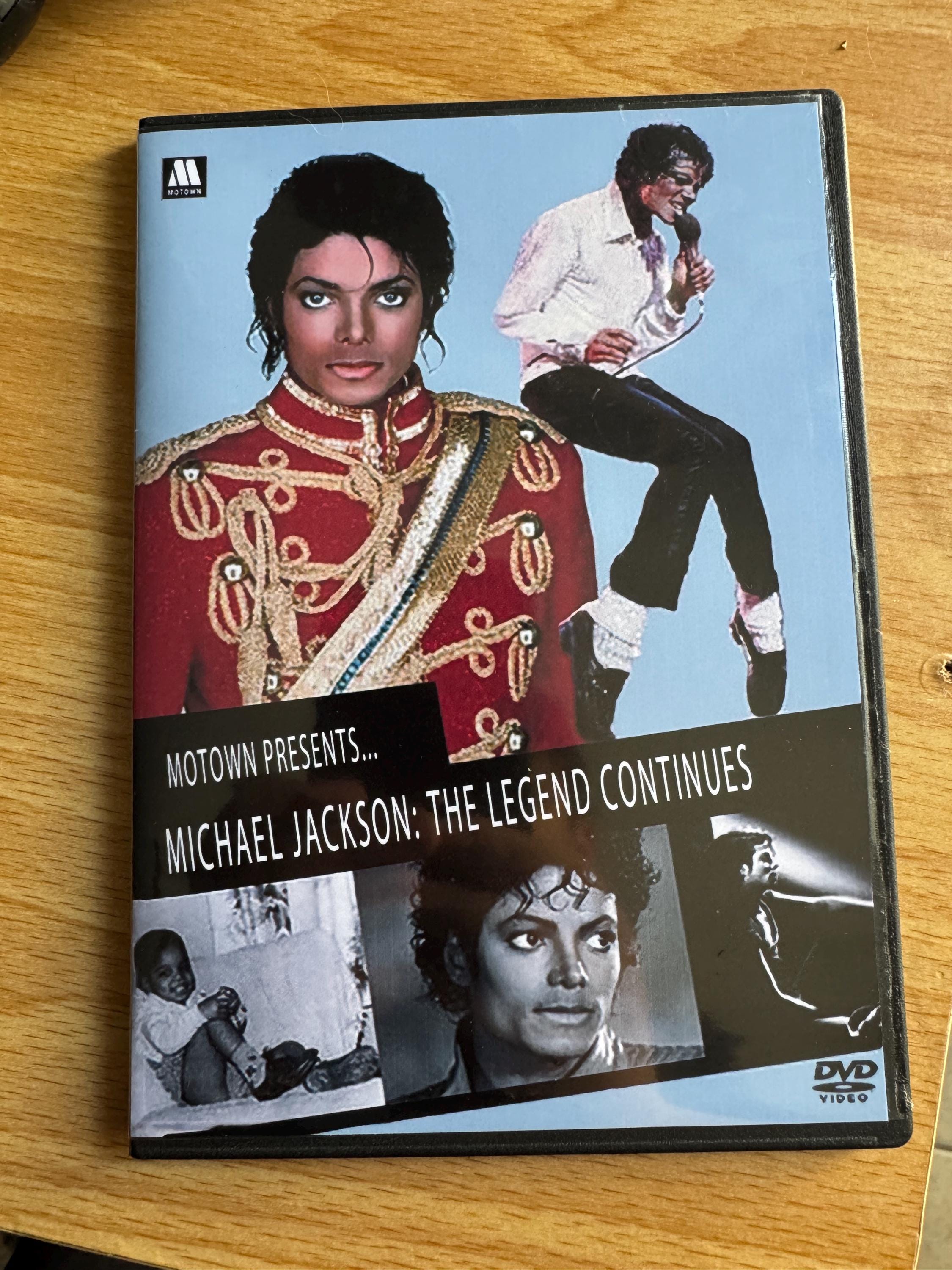 New! Michael Jackson the Legend Continues on Dvd With Michael
