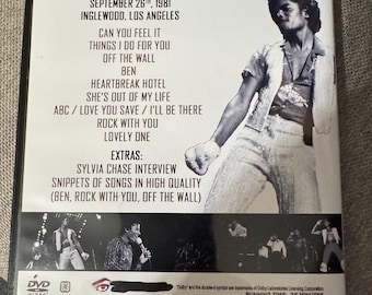 New!! the Jacksons Triumph Tour Includes Extras! Los Angeles