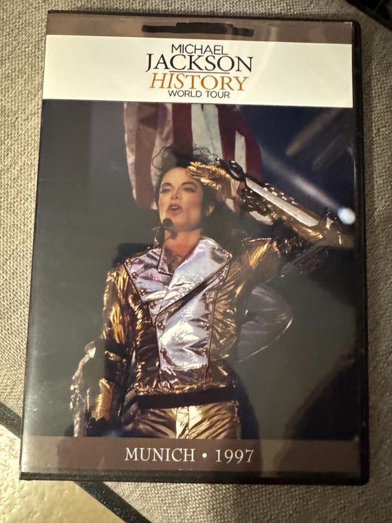 New! Michael Jackson History World Tour 2 Dvd Munich the Full Show