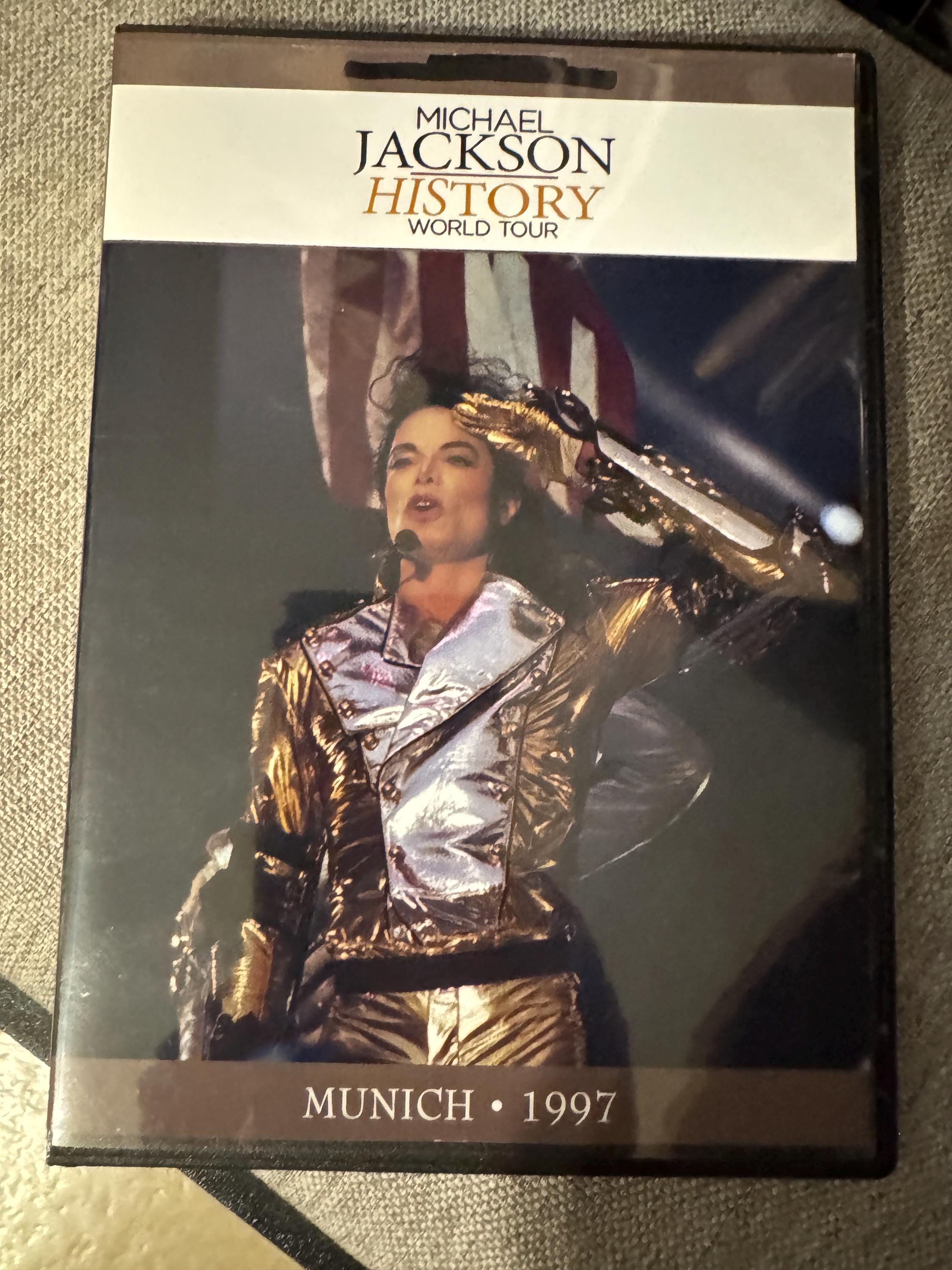 New! Michael Jackson History World Tour 2 Dvd Munich the Full Show
